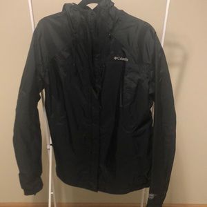 Black Columbia Raincoat